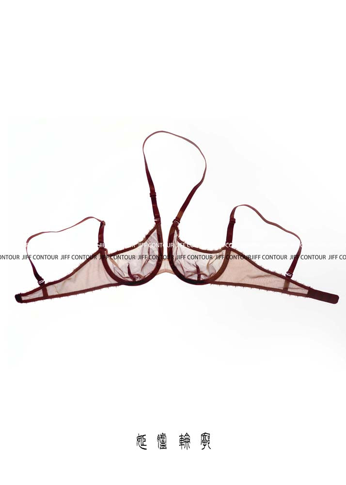 JIFF CONTOUR Religion Collection  Artisan Women's Printed  Multiwear Cross Strap Bra