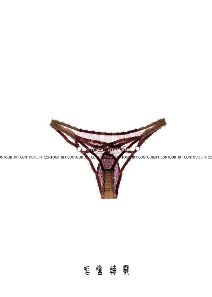 JIFF CONTOUR Religion Collection  Artisan Women's Versatile Hand-Knitted Printed Thongs